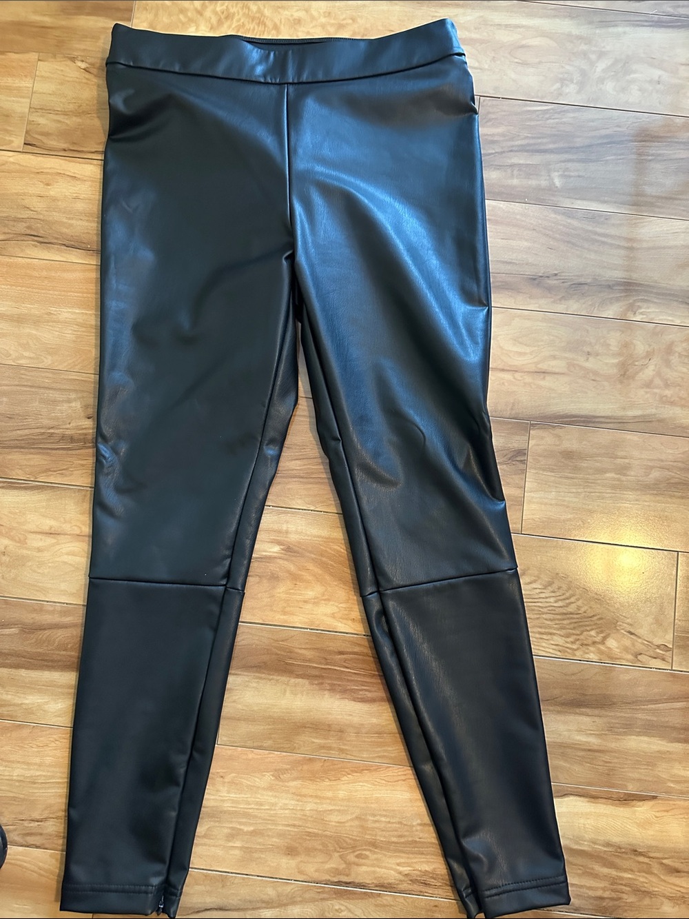a new day Black Faux Leather Leggings